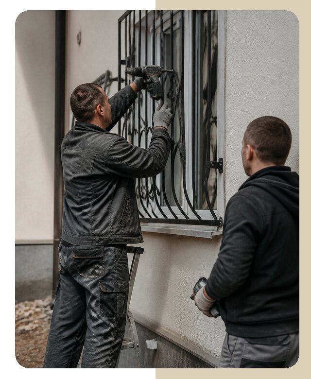 Установка наружных решеток в Ельце от 5031 р. | ДвериЛегко-Елц